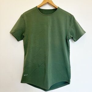 Bylt Premium Basics Drop Cut Lux Tee Shirt Men's Medium Green Short Sleeve